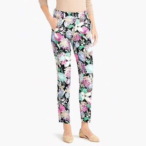 J.Crew Floral Printed Ruby Pants